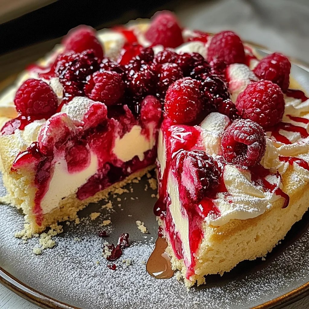Pistazienkekse mit Weißer Schokolade und Himbeeren