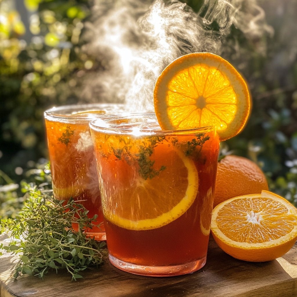 Hot Aperol (Heißer Aperol)