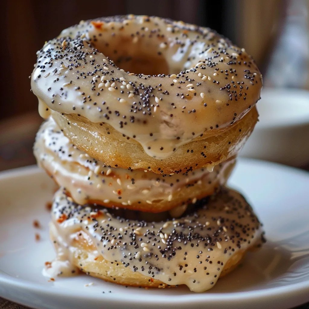 Mohn Marzipan Kringel