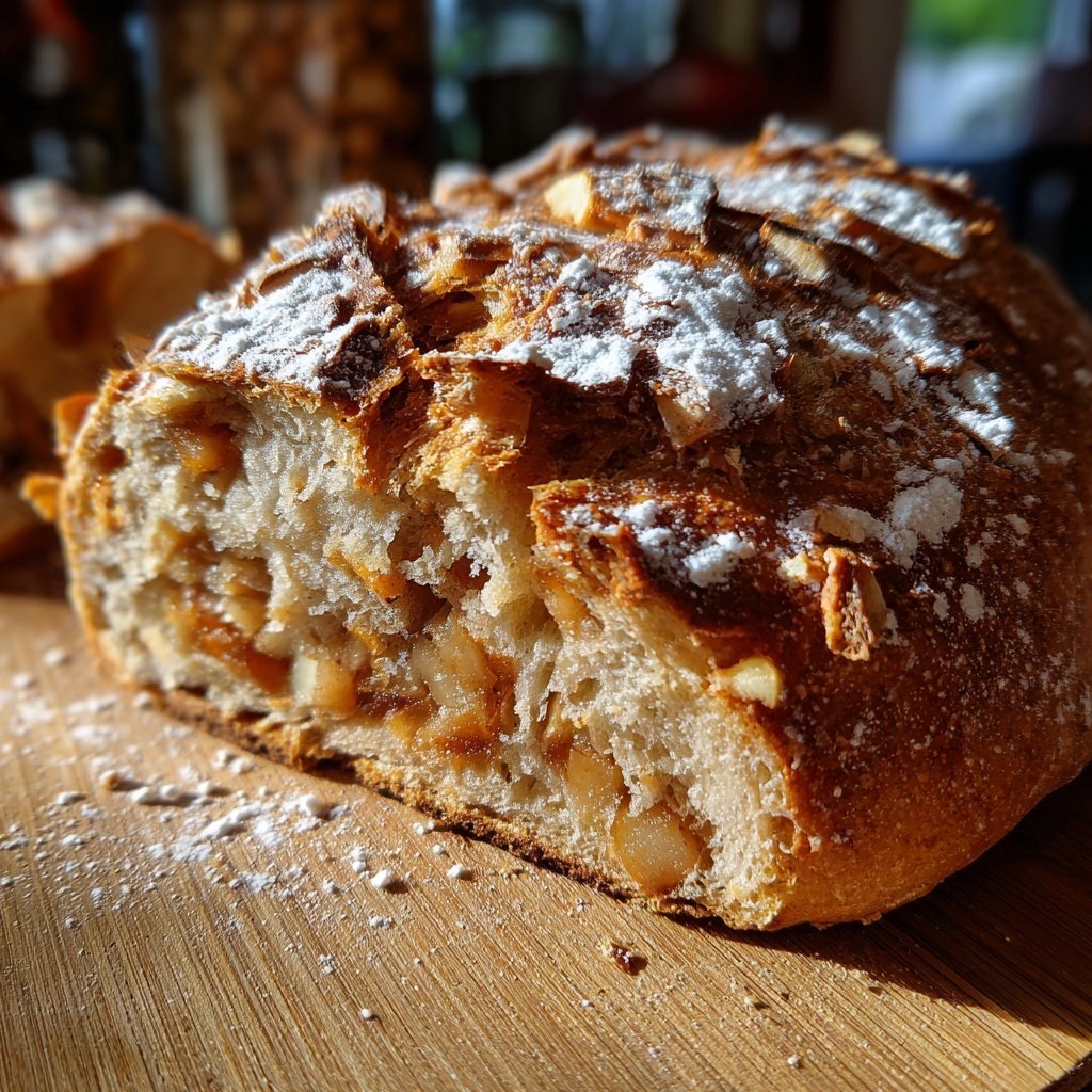 Apfel Brot Zimt Gewürz