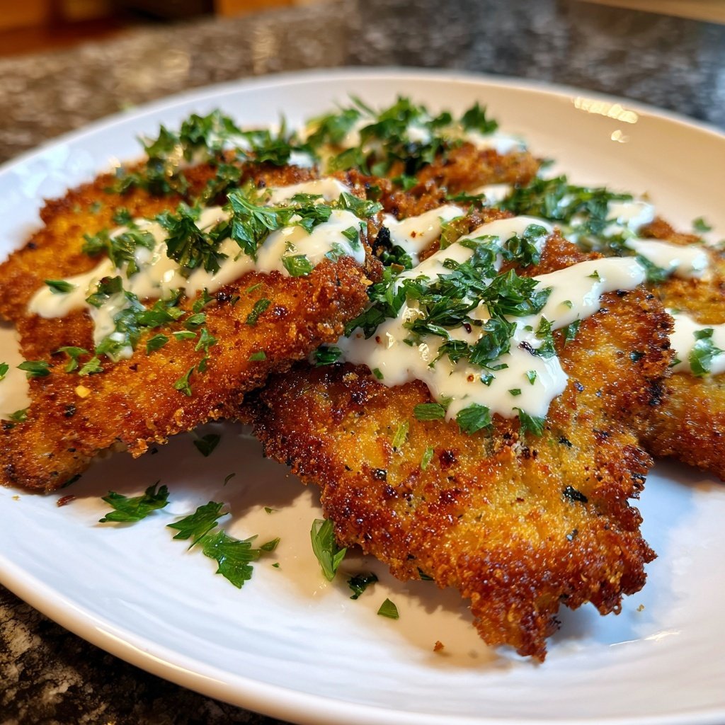 Zartes Rahm - Schnitzel