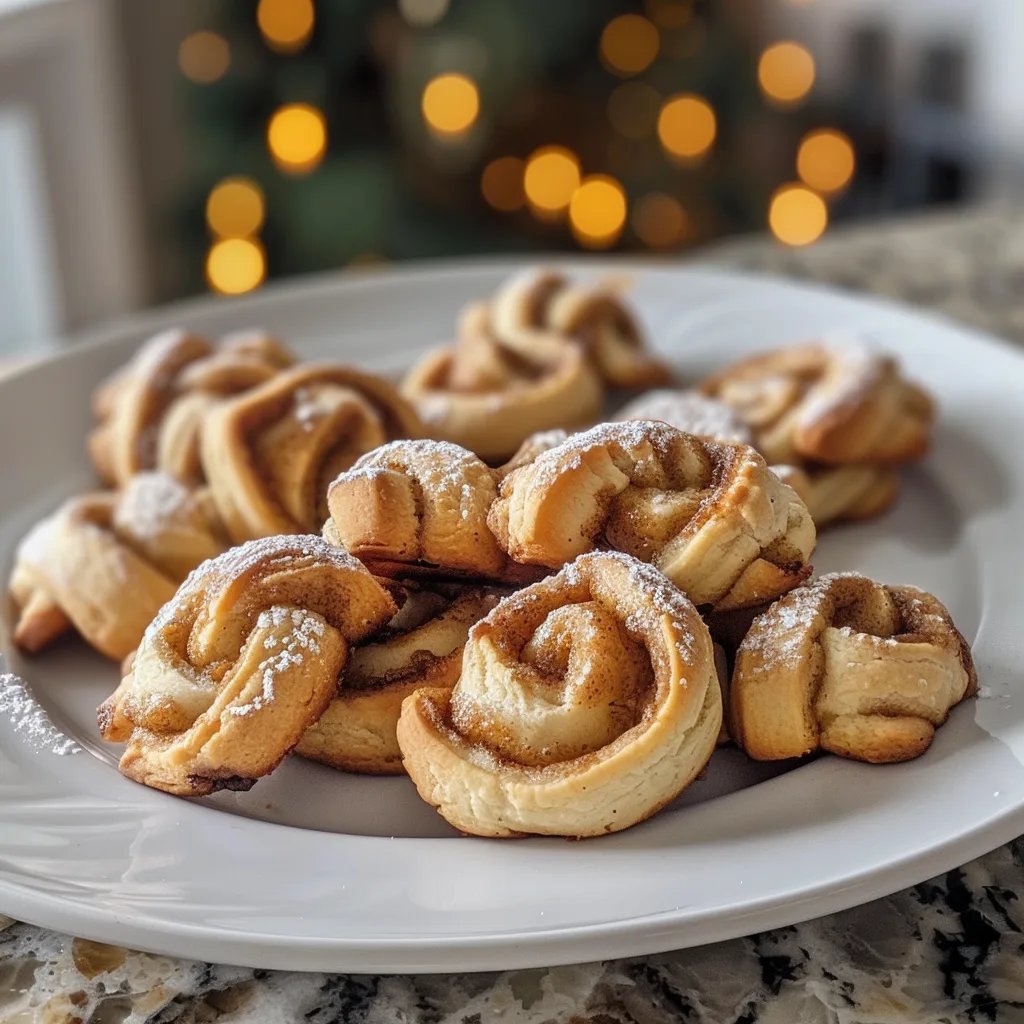 Zimthörnchen Plätzchen