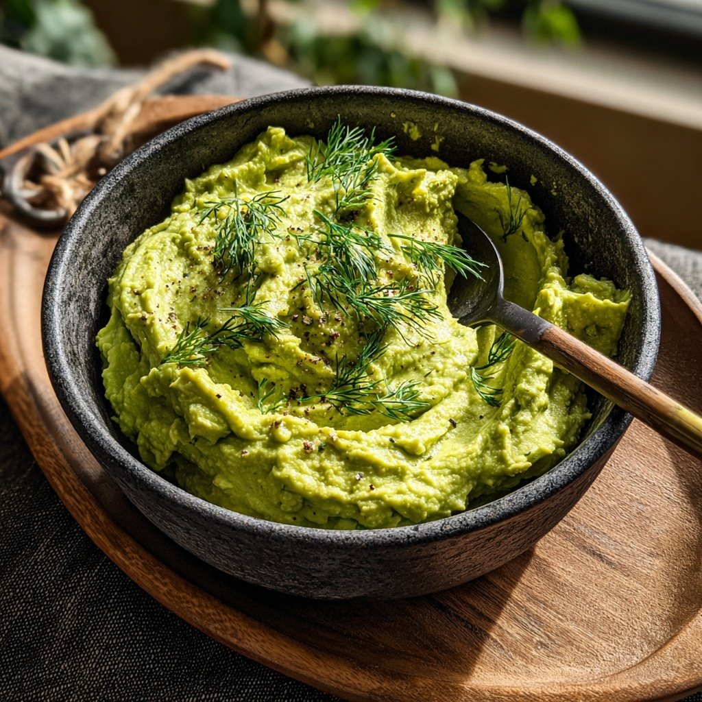 Avocado Dip mit Dill