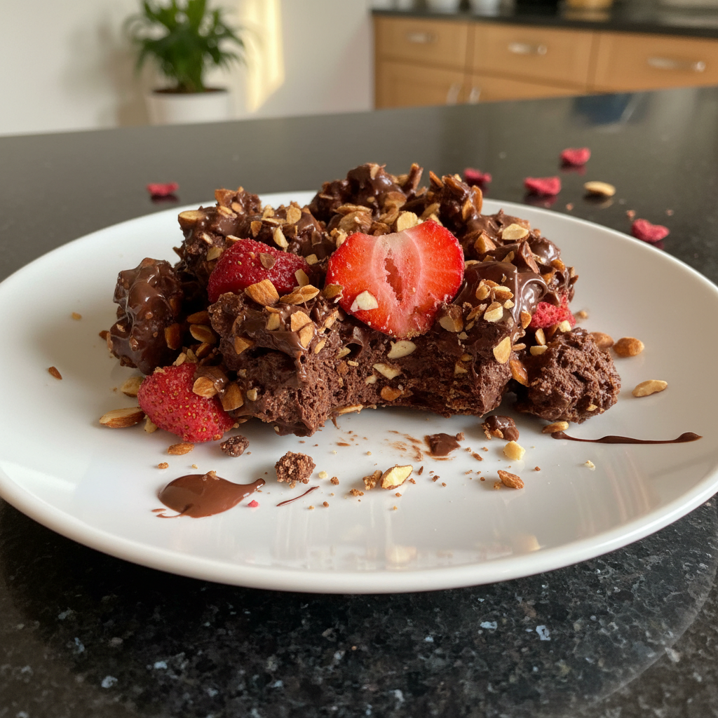 Schokoladen Erdbeer Mandel Crunch