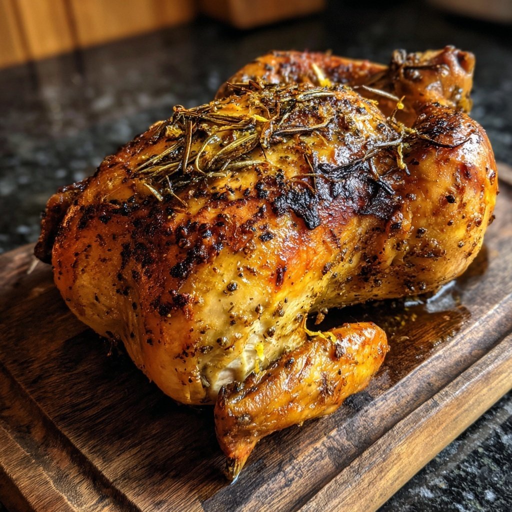 Zitronen-Pfeffer-Ofenhähnchen