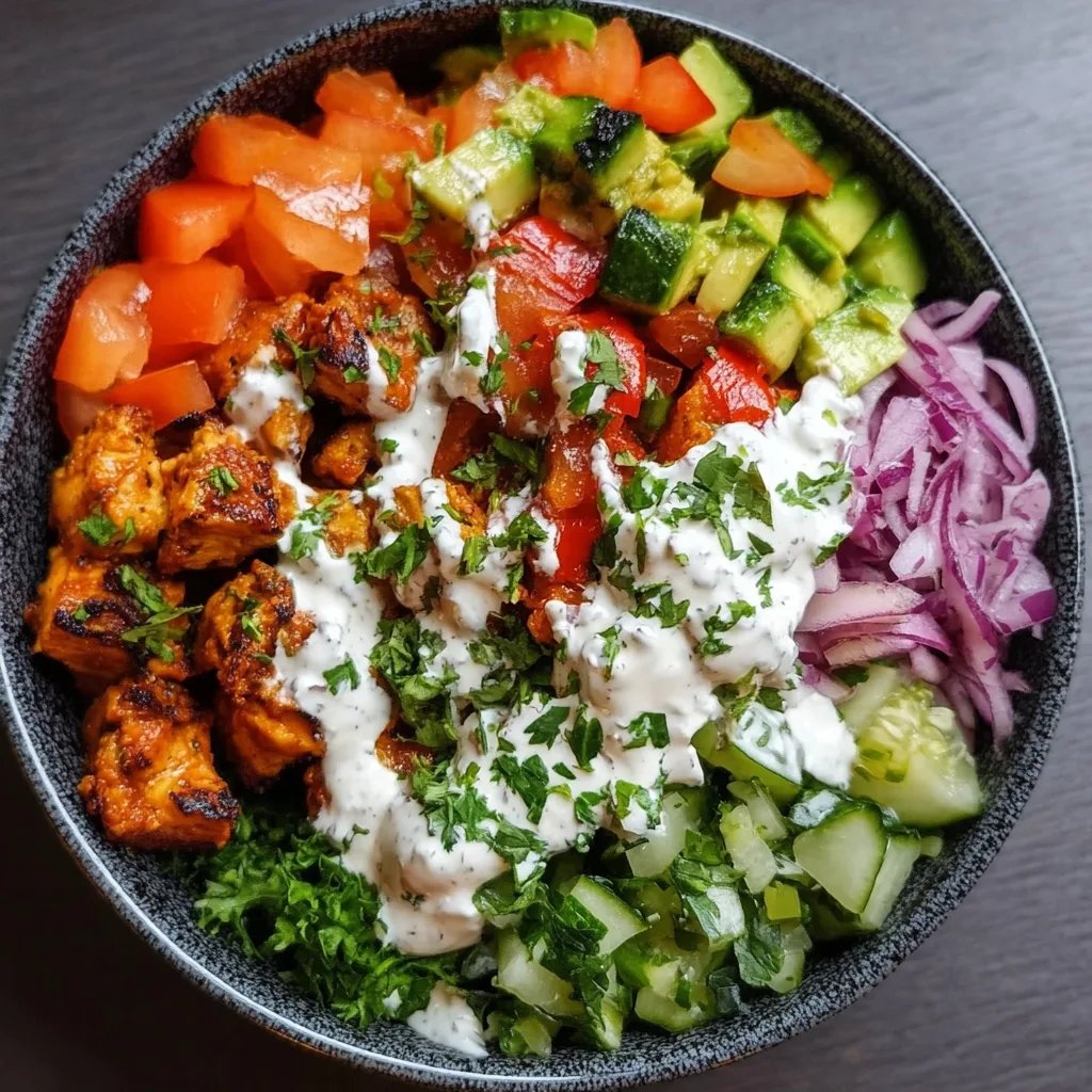 Kebab-Bowl mit hohem Eiweißgehalt: Ein Geheimnis für eine wunderbare Ernährung