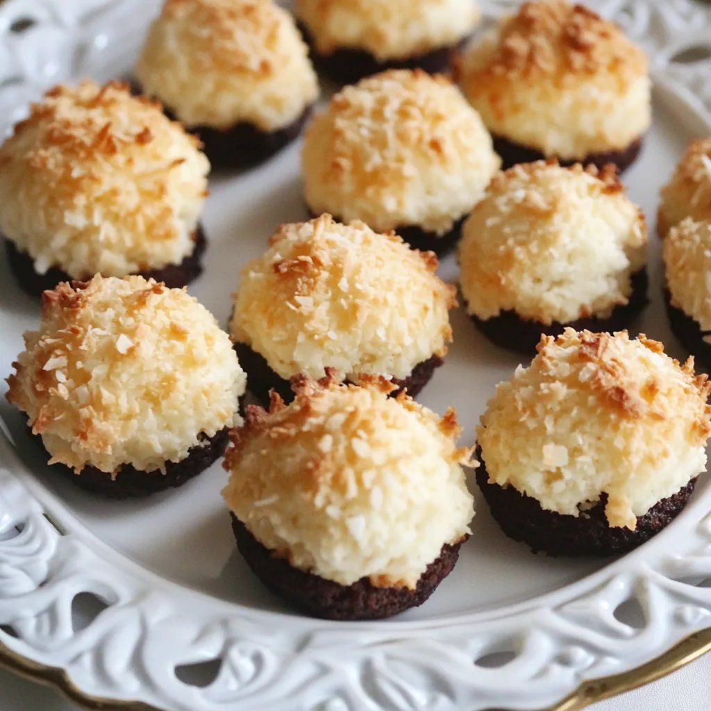 Ultra leckere vegane Kokosmakronen