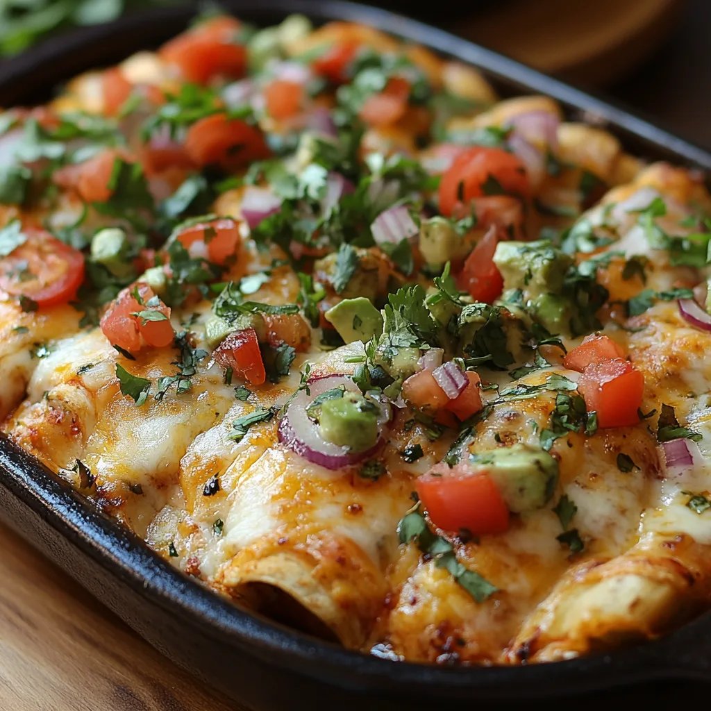 Hähnchen-Burrito-Auflauf: Ein Unglaubliches Ultimatives Rezept für 4 Personen