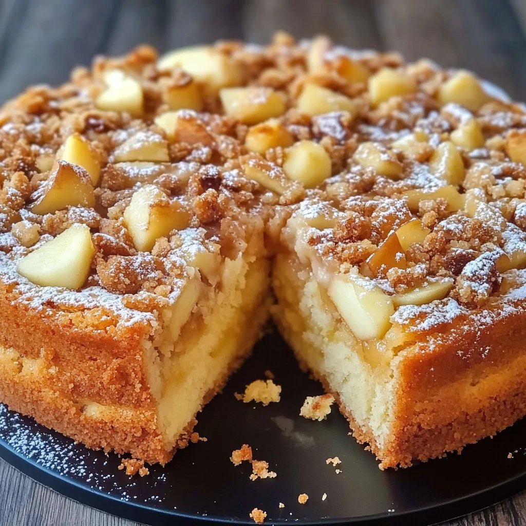 Apfelkuchen mit Streusel