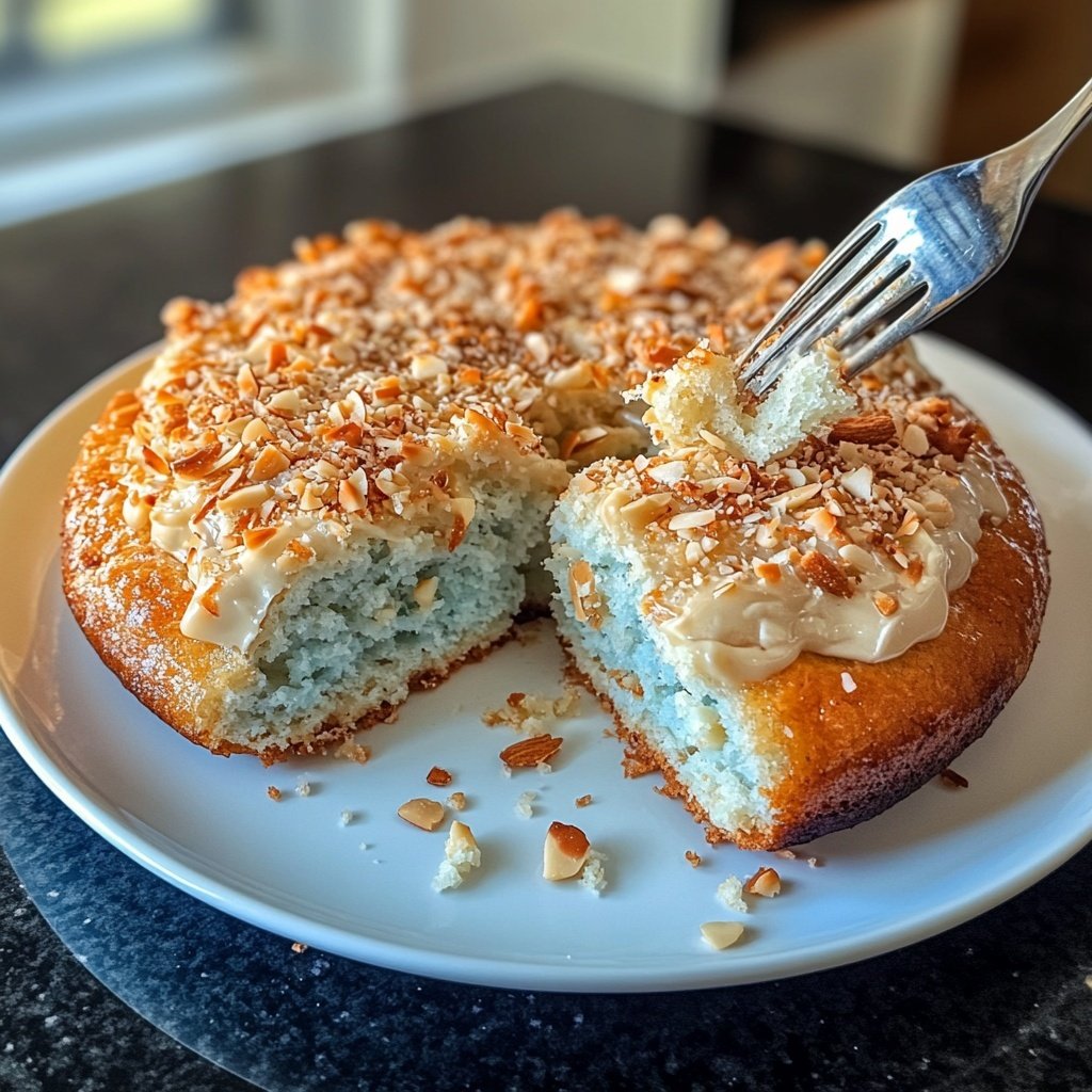 Karpfen blau mit Mandelbutter