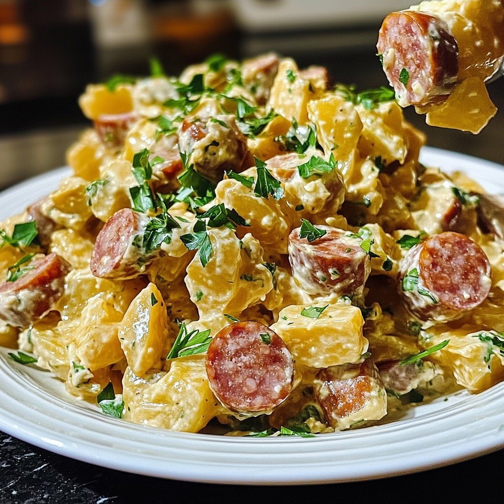 Kartoffelsalat mit Würstchen