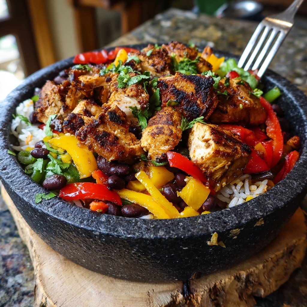 Chipotle Hähnchen Burrito Bowl