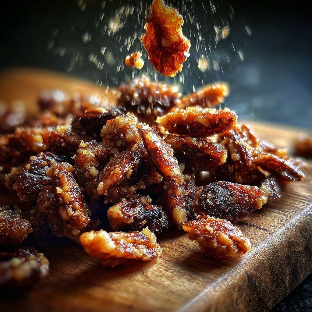 Gebrannte Mandeln mit Vanille und Tonkabohne