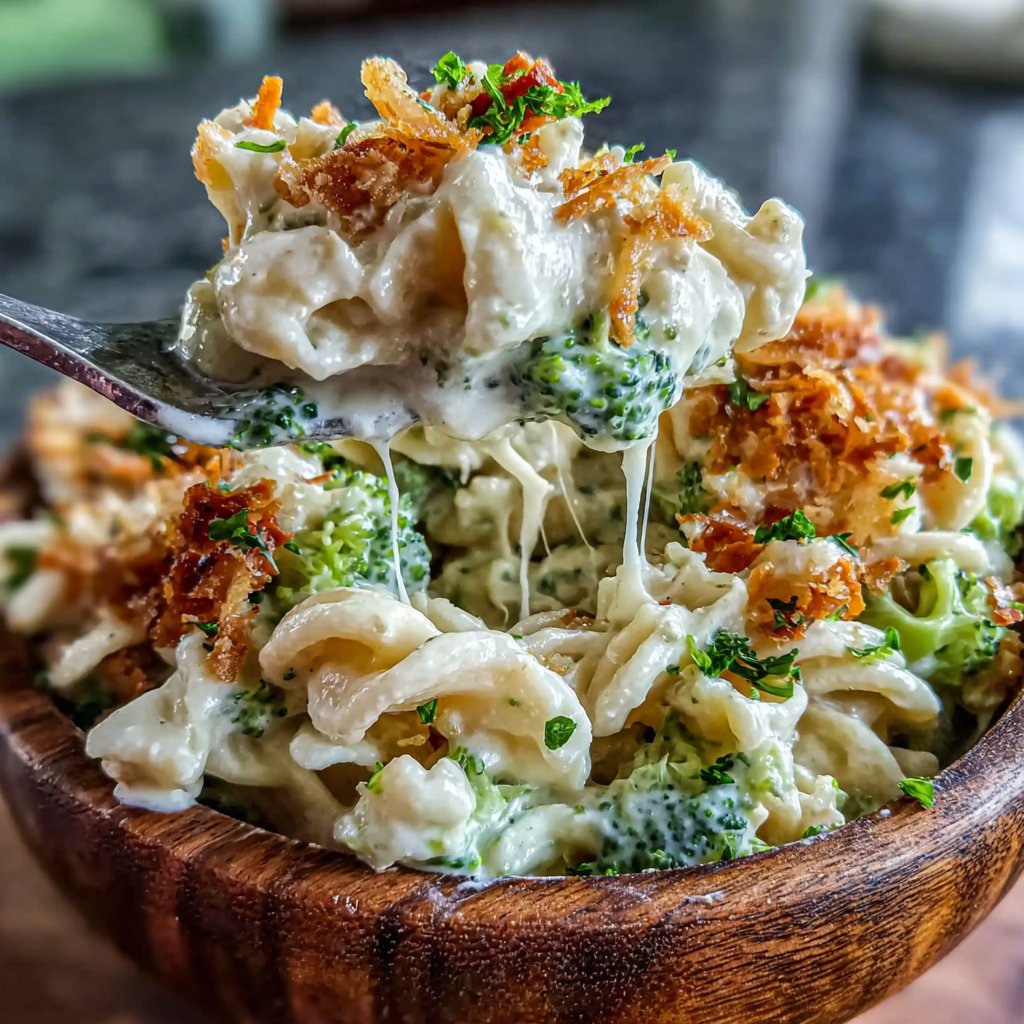 Pute Brokkoli Alfredo Bowl