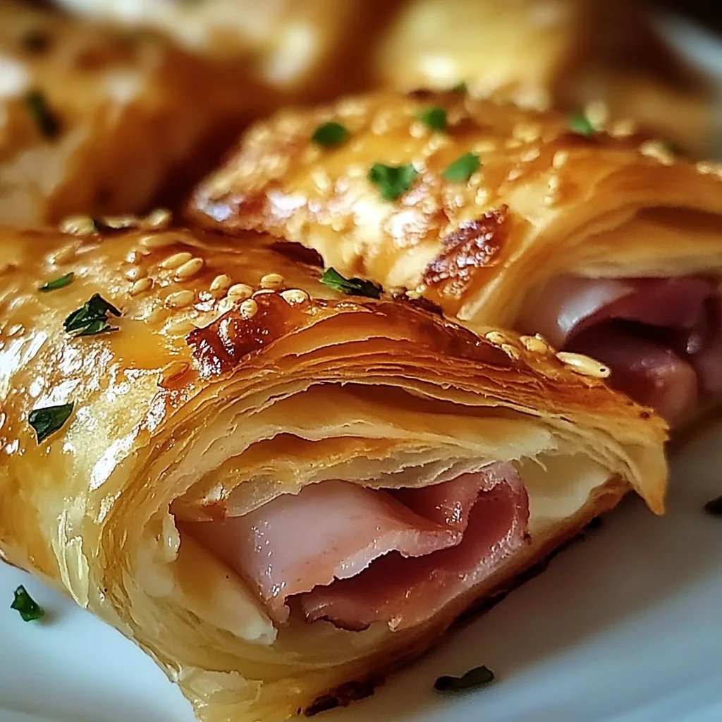 Knusprige Blätterteig-Schinken-Käse: Das Unglaubliche Ultimative Rezept für 5-Sterne-Genuss