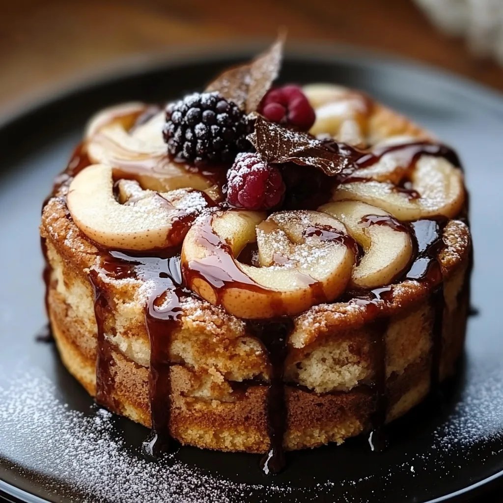 Zimtschnecken-Apfelkuchen
