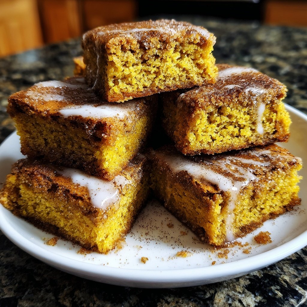 Zimt-Zucker-Pfannen-Blondies