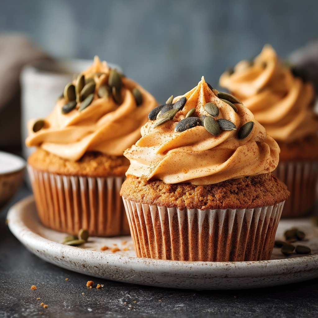 Kürbisgewürz Cupcake Delight