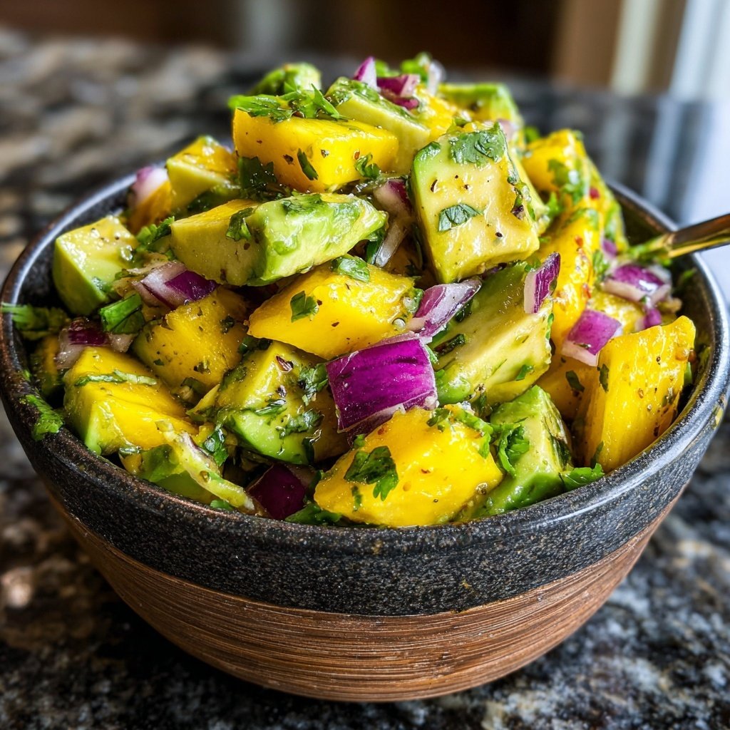 Avocado Mango Salsa