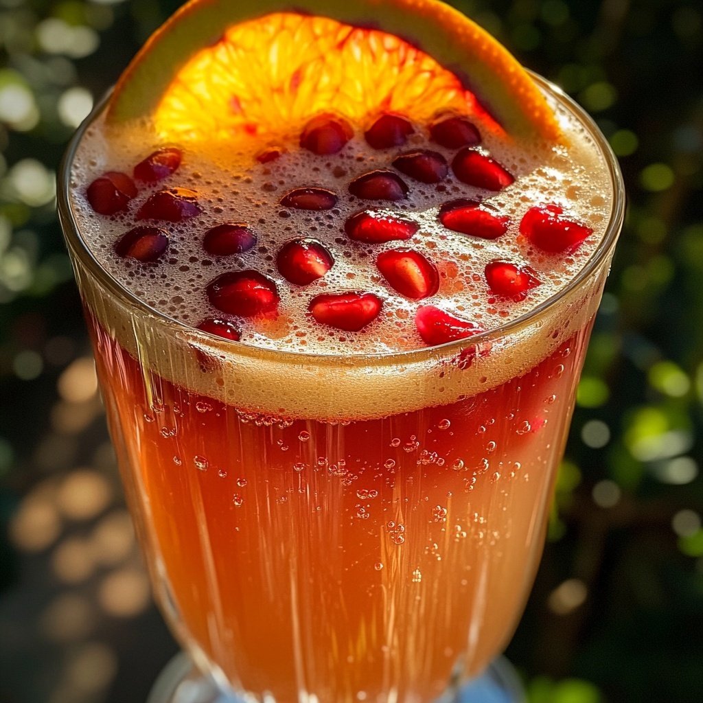 Granatapfel-Glühwein-Spritz