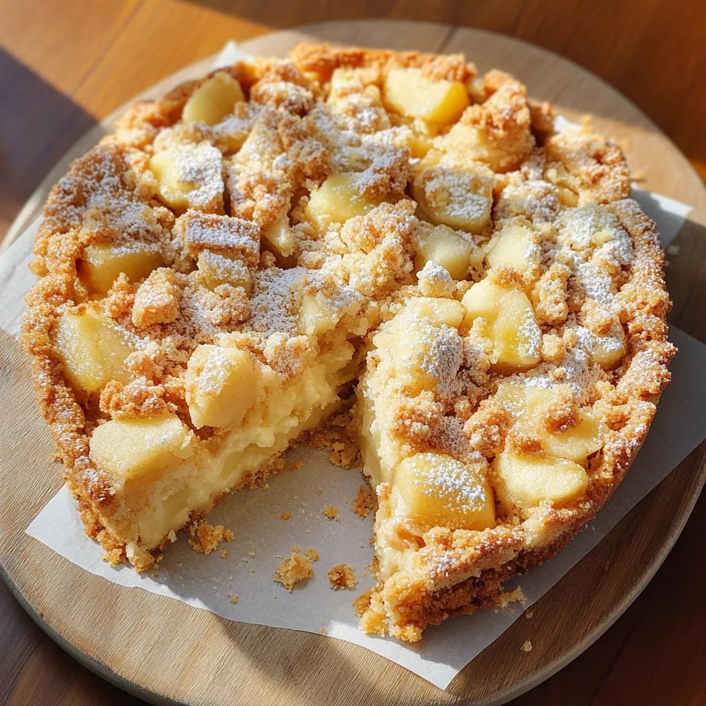 Apfelkuchen vom Blech mit Streuseln: Ein Unglaubliches Ultimatives Rezept für 8 Menschen