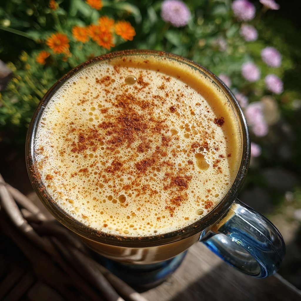 Eierpunsch mit Weißwein und Gewürzen